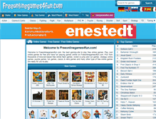 Tablet Screenshot of freeonlinegames4fun.com